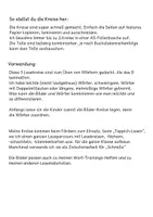 Vorschau - Stationenlernen - Erste Wörter - Lesekreise zum Buchstaben D - Seite 1