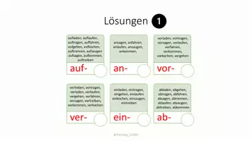 Vorschau - Aufgabenkarten - Vorsilben Aufgabenkartei - Seite 3