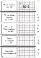 Vorschau - Arbeitsblätter - Einfache mathematische Lese- und Rechenaufträge (12 ABs, Vorbereitung für Textaufgaben) - Seite 2