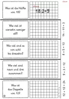 Vorschau - Arbeitsblätter - Einfache mathematische Lese- und Rechenaufträge (12 ABs, Vorbereitung für Textaufgaben) - Seite 3