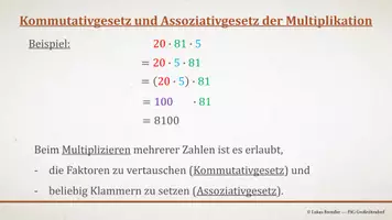 Vorschau - Präsentationen/Tafelbilder - Tafelbilder - Multiplikation und Division natürlicher Zahlen - Seite 2