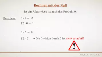Vorschau - Präsentationen/Tafelbilder - Tafelbilder - Multiplikation und Division natürlicher Zahlen - Seite 3