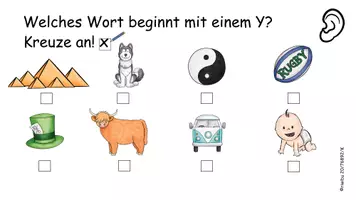 Vorschau - Arbeitsblätter - Buchstaben Übungsheft Y und y Klasse 1 - Seite 2