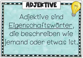 Vorschau - Poster - Merkplakate / Merkposter Adjektive - Seite 3