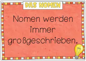 Vorschau - Poster - Merkplakat / Merkposter zu Nomen und Artikel - Seite 3
