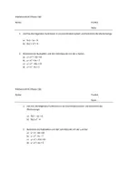 Vorschau - Arbeitsblätter - Übungen zu Funktionen - Deckblatt