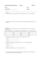 Vorschau - Arbeitsblätter - Aufgabenblatt zur Kraft - Variante 1 - Deckblatt