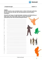 Vorschau - Arbeitsblätter - Musikrichtungen - Musik und Stimmung - Deckblatt