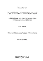 Vorschau - Arbeitsblätter - Der Flüster-Führerschein - Deckblatt