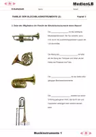 Vorschau - Arbeitsblätter - Blechblasinstrumente - Seite 1