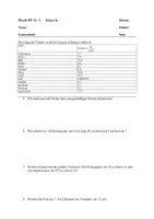 Vorschau - Arbeitsblätter - Aufgabenblatt zur Dichte von Stoffen - Deckblatt