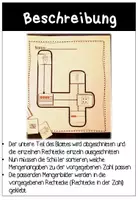 Vorschau - Arbeitsblätter - Zahlen/Mengen bis 20 - Kleben und Schneiden - Seite 1