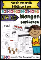Vorschau - Stationenlernen - Mengen&Zahlen sortieren im ZR 10 - Deckblatt