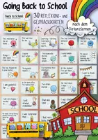 Vista previa - Tarjetas / Manipulativos - Going Back to School - 30 Stop and Swap Cards - Portada