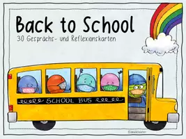 Vista previa - Tarjetas / Manipulativos - Going Back to School - 30 Stop and Swap Cards - página 2