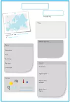 Vista previa - Hojas de trabajo - Countries around the World: Profiles (differentiated material) - página 2
