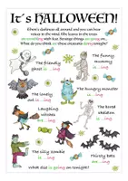 Vista previa - Unidades / Secuencias / Situaciones de Aprendizaje - Present Progressive Halloween Inglés / English - página 1