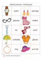 Vista previa - Unidades / Secuencias / Situaciones de Aprendizaje - Game Clothes Inglés - página 3