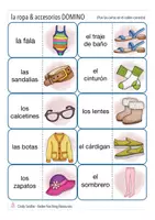 Vista previa - Juegos / Gamificación - LA ROPA DOMINO Spanisch (Kleidung) - página 2