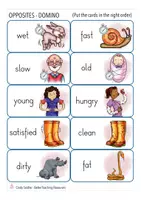 Vista previa - Juegos / Gamificación - OPPOSITES domino English / Inglés - página 2