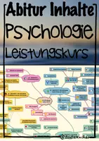 Vorschau - Spiele - Psychologie Abitur Leistungskurs - Inhalte / Übersicht - Deckblatt