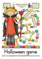 Vista previa - Unidades / Secuencias / Situaciones de Aprendizaje - Game Snakes + ladders - Halloween Inglés - Portada