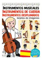 Vista previa - Tarjetas / Manipulativos - Instrumentos de cuerda Español / E.L.E. música - Portada