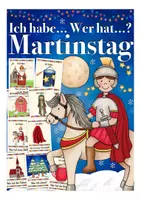 Vista previa - Juegos / Gamificación - "Ich habe wer hat" Sankt Martinstag Deutsch / Alemán - Portada