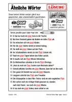 Vorschau - Arbeitsblätter - Stütz- und Förderkurs Deutsch - Ähnliche Wörter - Seite 3