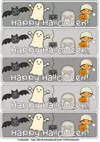 Vista previa - Tarjetas / Manipulativos - Halloween | Bookmark | Halloween Present - página 2