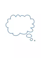 Vista previa - Tarjetas / Manipulativos - Blue Thought Bubbles | FREE | Design teaching materials - página 2