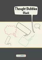 Vista previa - Tarjetas / Manipulativos - Black Thought Bubbles | FREE | Design teaching materials - Portada