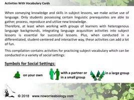 Vista previa - Juegos / Gamificación - CLIL - Activities with Vocabulary Cards - página 2