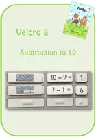 Vista previa - Unidades / Secuencias / Situaciones de Aprendizaje - Velcro 8: Subtraction to 10 - Portada