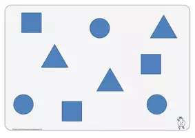 Vista previa - Unidades / Secuencias / Situaciones de Aprendizaje - Colors & Shapes - Velcros and Worksheets - página 3