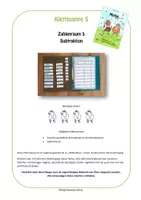 Vista previa - Refuerzo / NEE / Materiales de apoyo - Velcro 5: Subtraction to 5 - página 1