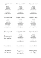 Vista previa - Juegos / Gamificación - Karten Verbspiel prendre (Französisch) - página 3