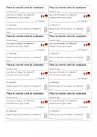 Vista previa - Juegos / Gamificación - Vokabelkarten, Vokabelspiel: Englisch, Französisch, Spanisch - página 2