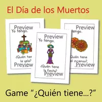 Vista previa - Juegos / Gamificación - Día de los Muertos – “¿Quién tiene?” Juego - página 1