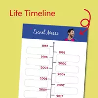 Vista previa - Hojas de trabajo - Lionel Messi: Biografía (español) - página 3