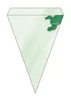 Vista previa - Manualidades / Dibujos para colorear - Cadena de banderines - página 3