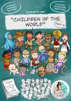 Vista previa - Unidades / Secuencias / Situaciones de Aprendizaje - Cliparts Gráficos "Children of the world" / "Niños del mundo" Parte2 - Portada