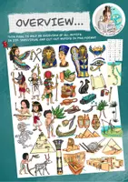Vista previa - Manualidades / Dibujos para colorear - Cliparts Gráficos "Ancient egypt" / "Antiguo Egipto" - página 3