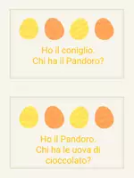 Vista previa - Hojas de trabajo - Pasqua: vocabulario italiano - página 2