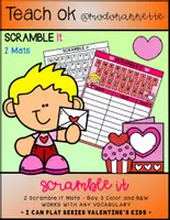 Vista previa - Unidades / Secuencias / Situaciones de Aprendizaje - I CAN PLAY SERIES SCRAMBLE TIME Valentine s Kids Boy 3 FS - Portada