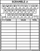 Vista previa - Unidades / Secuencias / Situaciones de Aprendizaje - I CAN PLAY SERIES SCRAMBLE TIME Food Chef GIRL FS - página 2