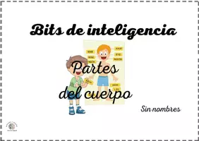 Vista previa - Tarjetas / Manipulativos - Bits de inteligencia: Partes del cuerpo (Sin nombre) - Portada