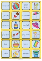 Vista previa - Juegos / Gamificación - SUMMER - Matching Pairs - página 1