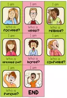 Vista previa - Juegos / Gamificación - EMOTIONS and FEELINGS - I have ... Who has ...? - página 3