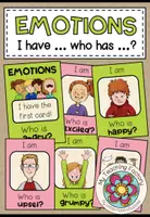 Vista previa - Juegos / Gamificación - EMOTIONS and FEELINGS - I have ... Who has ...? - Portada